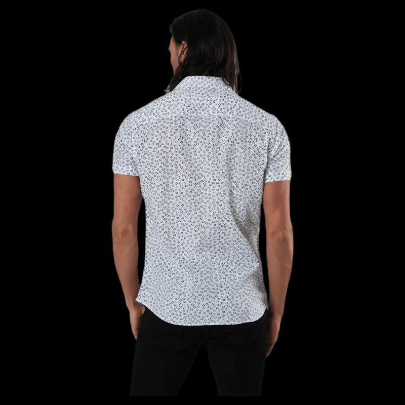 Jack & Jones Summer Blackpool Shirt S/S White Vit Discount