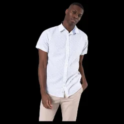 Jack & Jones Summer Jackson Shirt S/S White Vit New
