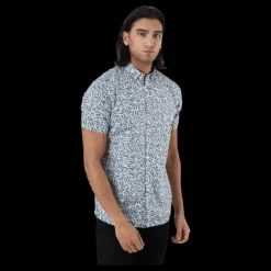 Jack & Jones Summer Print Shirt S/s Beige Grå Hot