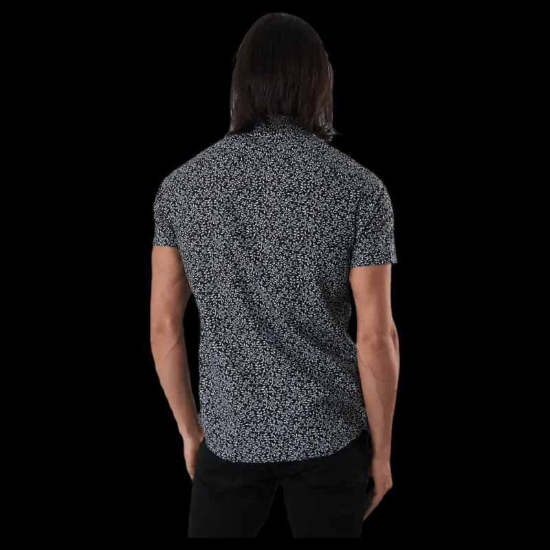 Online Jack & Jones Summer Print Shirt S/s Svart Grå