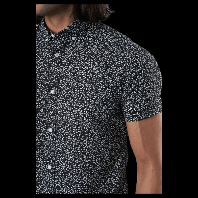Online Jack & Jones Summer Print Shirt S/s Svart Grå