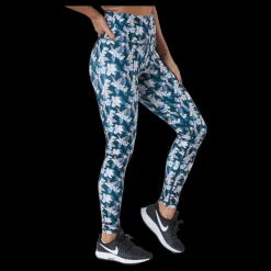 Endurance Summer W Print Waist Tights Print Flerfärgad