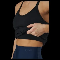 BLACC Sun Seamless Tank Top Black Svart Hot