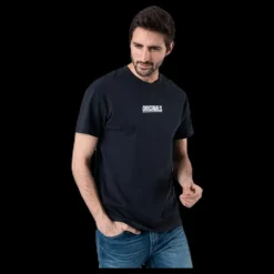 Clearance Jack & Jones Suns Tee Ss Crew Neck Grey Grå