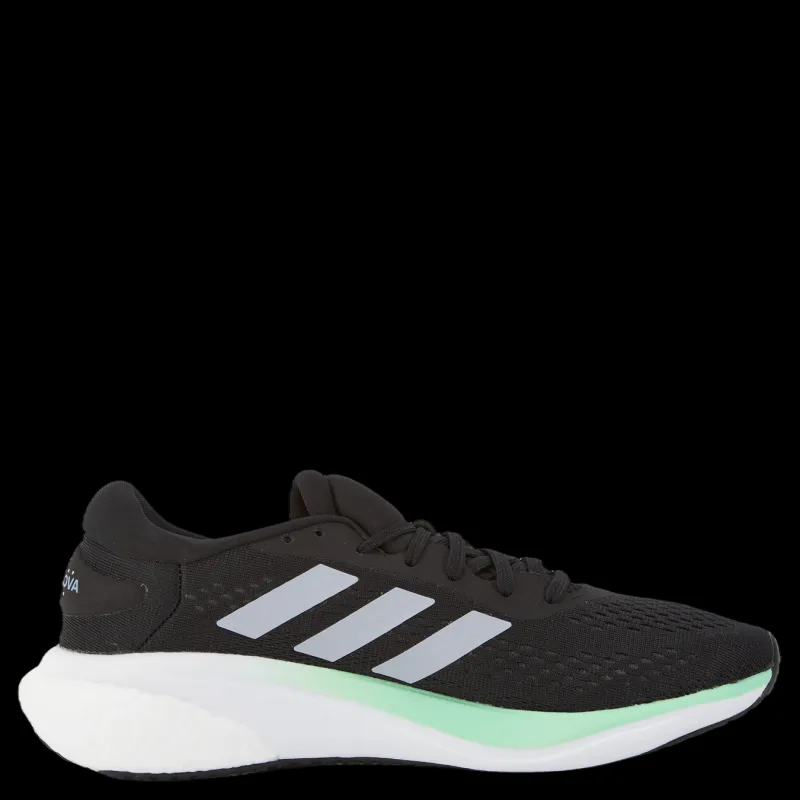 adidas Supernova 2.0 Shoes Core Black / Halo Silver / Pulse Mint Svart Outlet