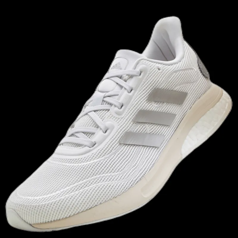 Sale adidas Supernova Running Shoes Cloud White / Silver Metallic / Chalk White Vit