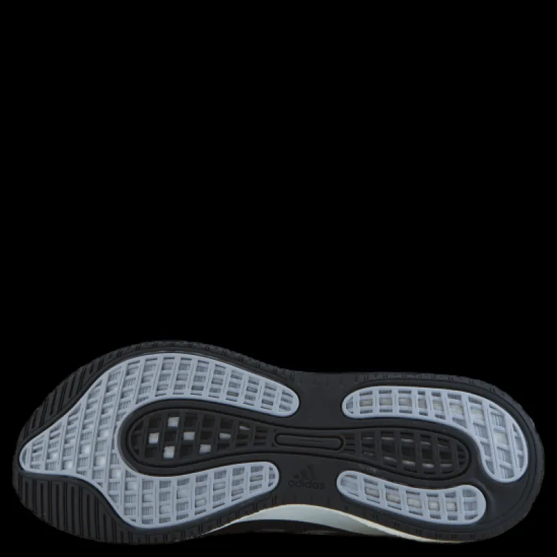 adidas Supernova Shoes Core Black / Cloud White / Halo Silver Svart New