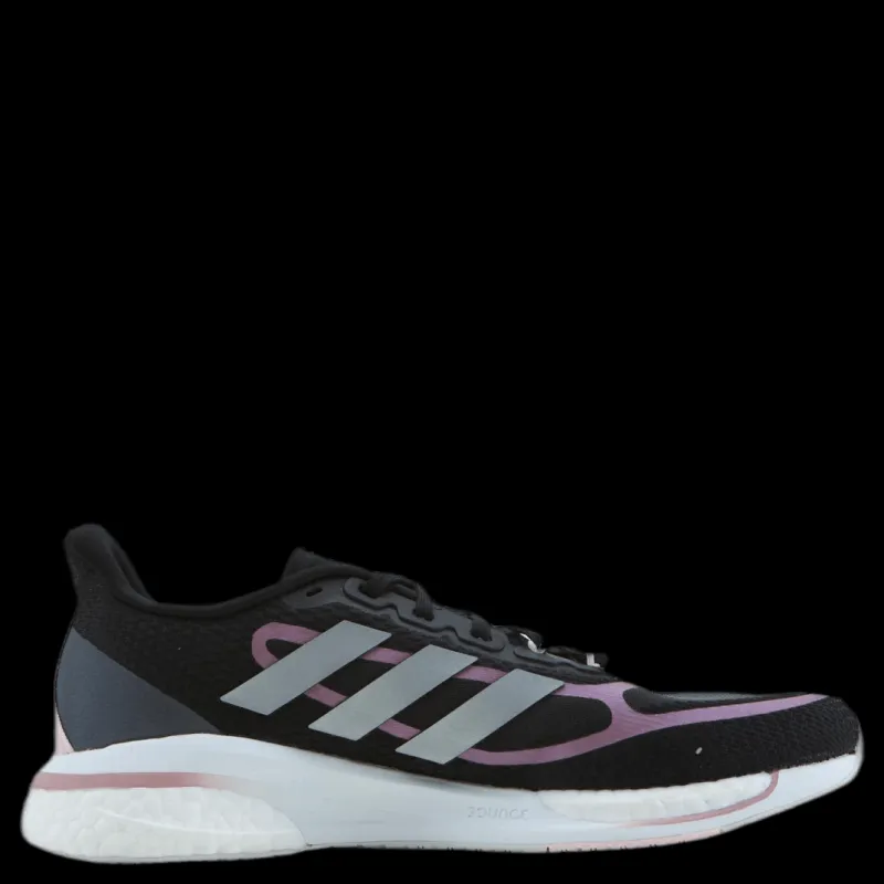 adidas Supernova+ Shoes Core Black / Silver Metallic / Pink Met. Flerfärgad