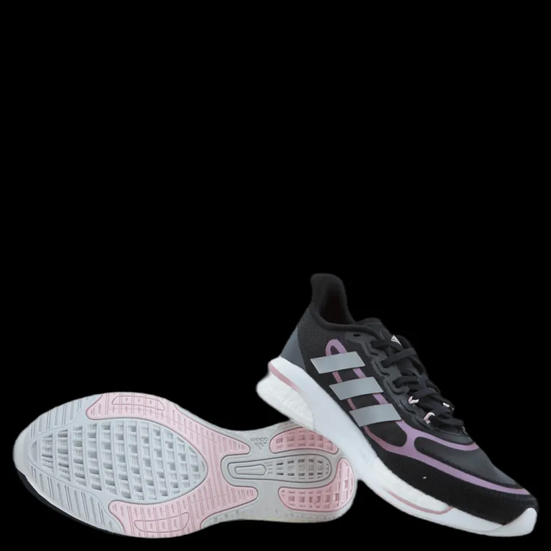 adidas Supernova+ Shoes Core Black / Silver Metallic / Pink Met. Flerfärgad