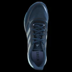 Discount adidas Supernova+ Shoes Crew Navy / Silver Metallic / Pulse Aqua Blå