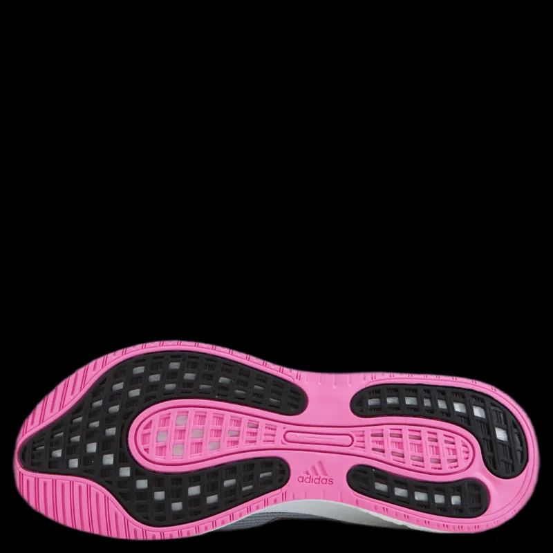 adidas Supernova Shoes Halo Silver / Cloud White / Screaming Pink Grå Clearance
