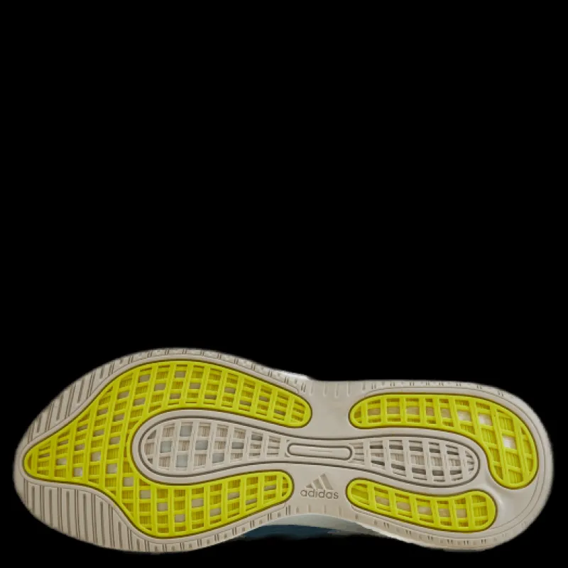 Best adidas Supernova Shoes Hazy Blue / Halo Blue / Acid Yellow Blå