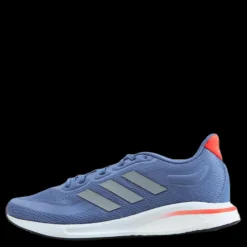 New adidas Supernova Shoes Orbit Violet / Silver Metallic / Solar Red Blå