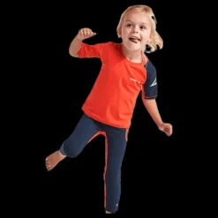 Didriksons Surf Kids SS UV Top Orange New