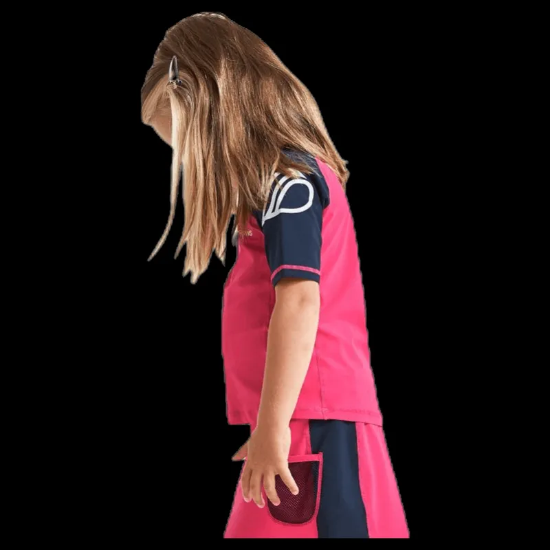 Best Didriksons Surf Kids SS UV Top Pink Rosa