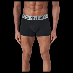 Sale Calvin Klein Sustain Steel Cotton Trunk 3Pk Black Svart