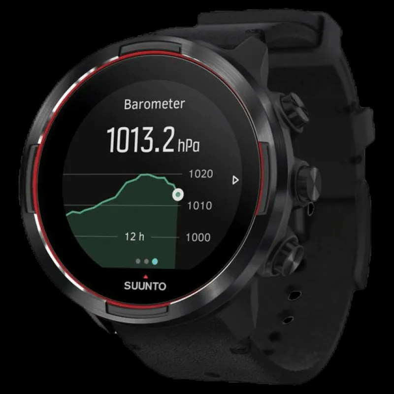 Outlet Suunto 9 G1 Baro Black/Red Svart och Röd