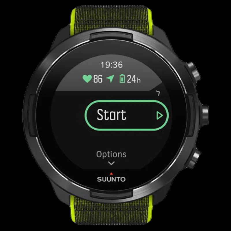 Best Suunto 9 G1 Baro Green/Black Grön och Svart