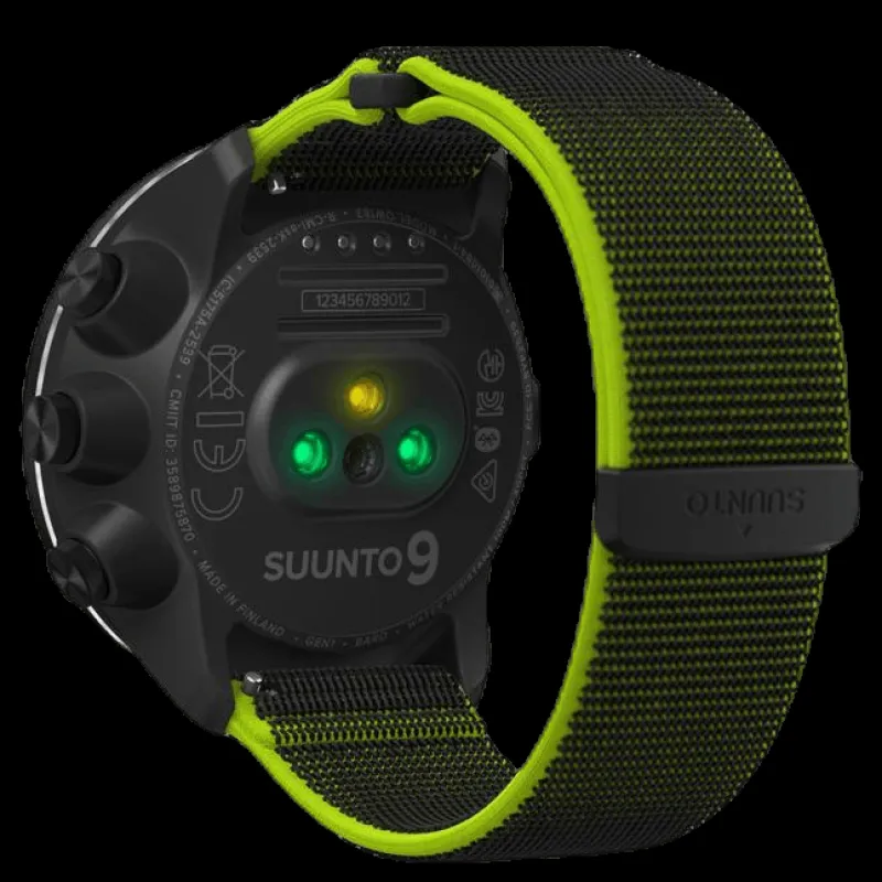 Best Suunto 9 G1 Baro Green/Black Grön och Svart