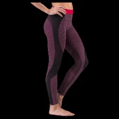 Discount Odlo Suw Bottom Pant Performance Blackcomb Pink/Black Rosa och Svart