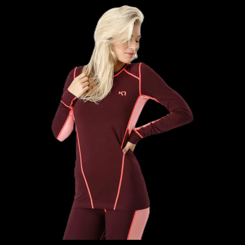 Kari Traa Svala Long Sleeve Shirt Purple Lila Best