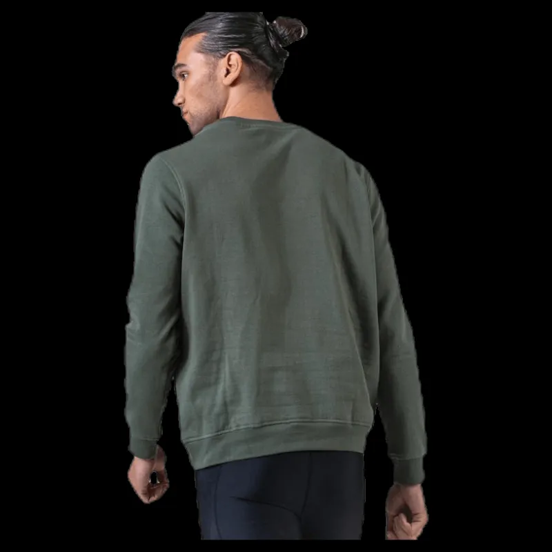 Hot Kappa Sweat RN, Logo Airivit Black/Green Svart och Grön