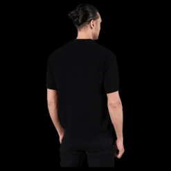 Discount Dedicated Sweater Short Sleeve Gnesta Black Svart
