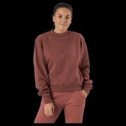 Bread & Boxers Sweatshirt Rust Brown Brun Outlet