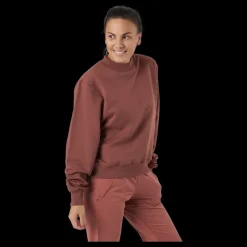 Bread & Boxers Sweatshirt Rust Brown Brun Outlet