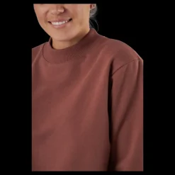 Bread & Boxers Sweatshirt Rust Brown Brun Outlet