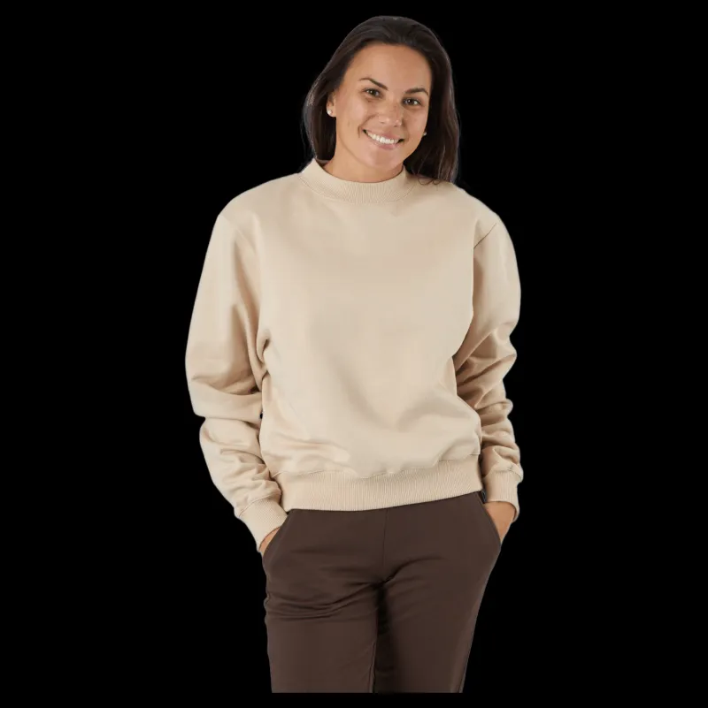 Hot Bread & Boxers Sweatshirt Warm Sand Beige