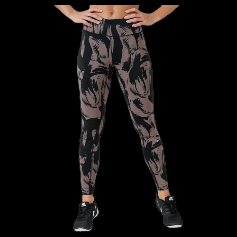 Casall Sweeping 7/8 Tights Patterned Mönstrad Discount