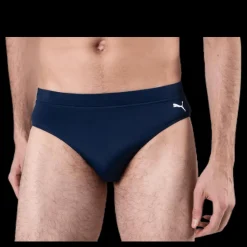 Sale Puma Swim Classic Swim Brief 1-Pack Blue Blå