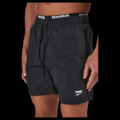 Sale Puma Swim Men Utility Mid Shorts 1p Black Svart