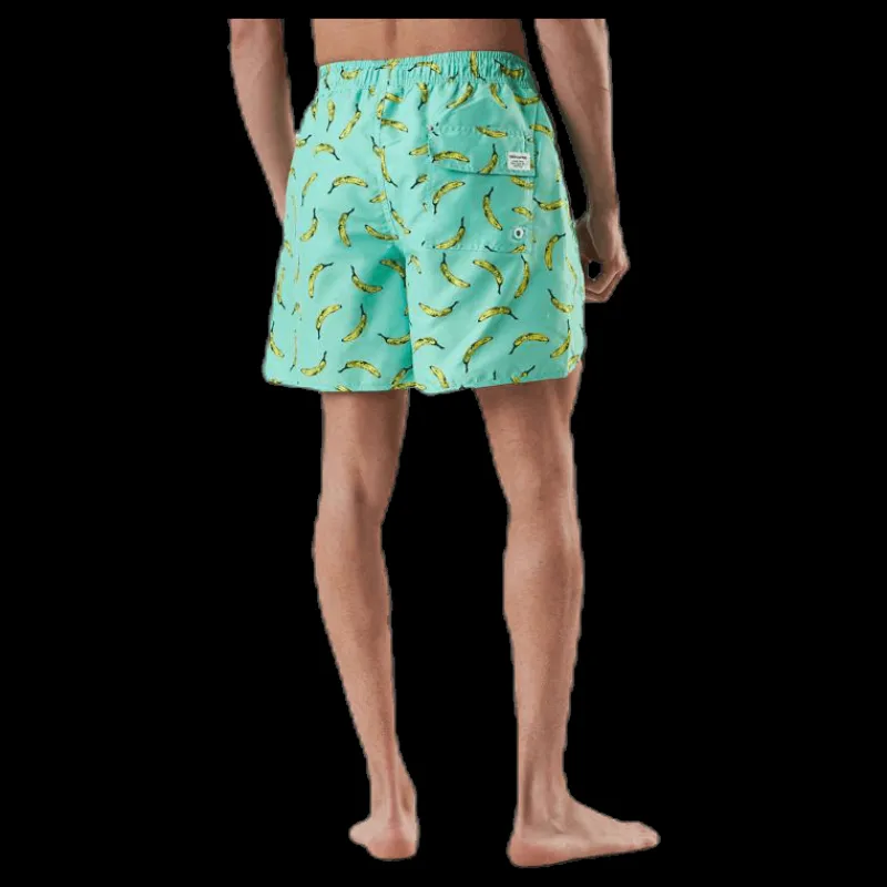 Dedicated Swim Shorts Sandhamn Bananas Green Grön Online