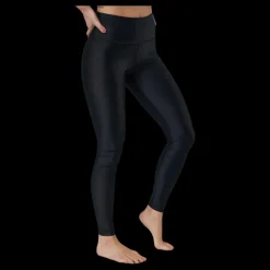 New Nike Swim Swim Slim Leggings Black Svart