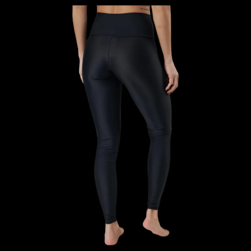 New Nike Swim Swim Slim Leggings Black Svart