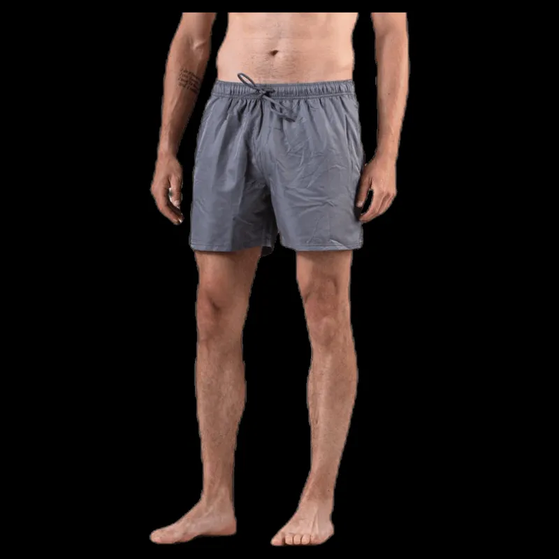 Bread & Boxers Swim Trunk Grey Grå Outlet