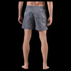 Bread & Boxers Swim Trunk Grey Grå Outlet