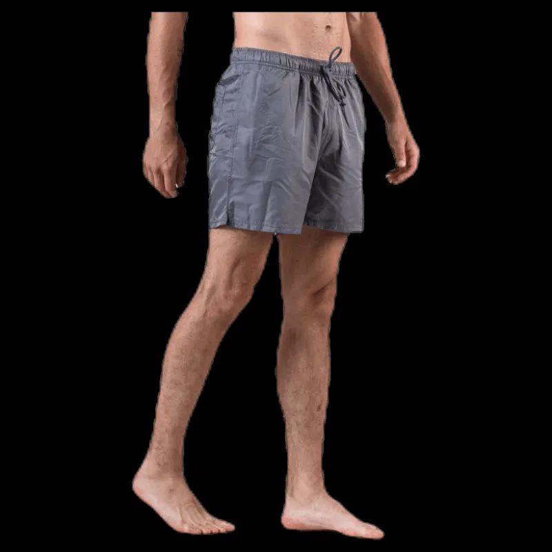 Bread & Boxers Swim Trunk Grey Grå Outlet