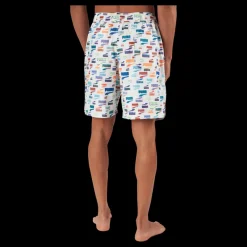 Puma Swim Unisex Loose Fit Shorts 1 White Combo Flerfärgad Sale