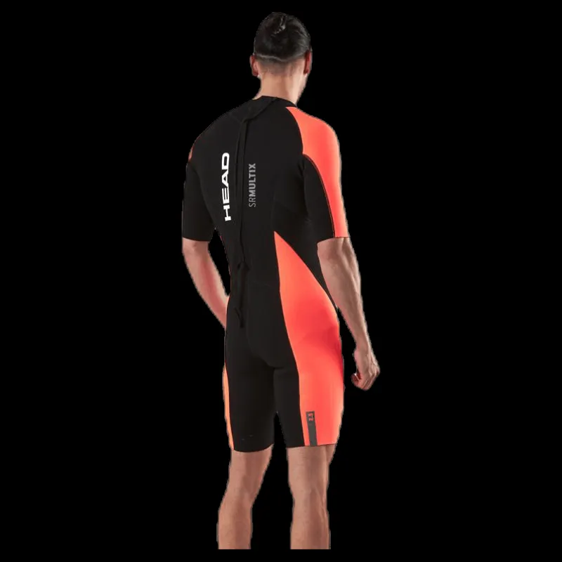 Head Swimrun Multix Shorty 2,5 Orange/Black Orange och Svart Hot