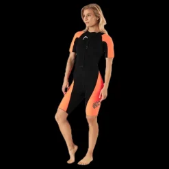 Head Swimrun Multix Shorty 2,5 Orange/Black Orange och Svart