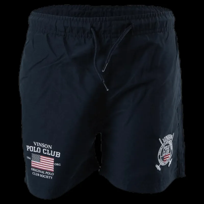 Vinson Polo Club Swimshorts Jabiru Blue Blå Best