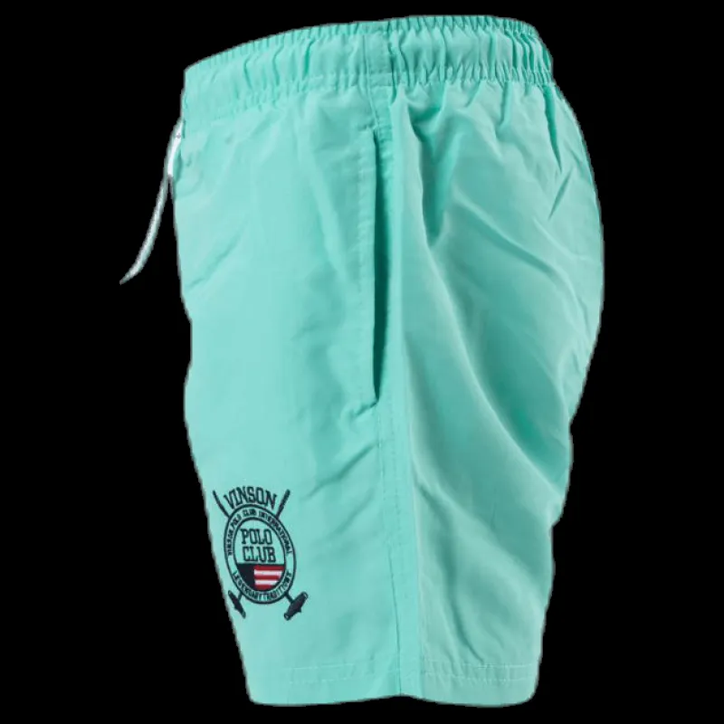 Vinson Polo Club Swimshorts Jabiru Turquoise Turkos Clearance