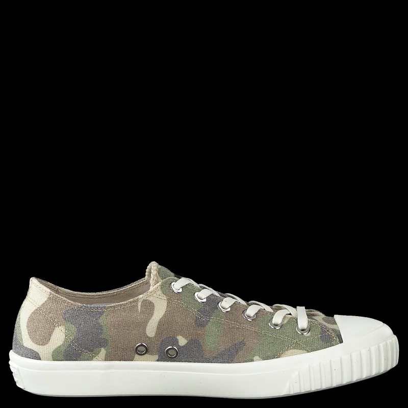 New Sneaky Steve Swing Low Camo Beige, Brun och Grön