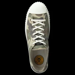 New Sneaky Steve Swing Low Camo Beige, Brun och Grön