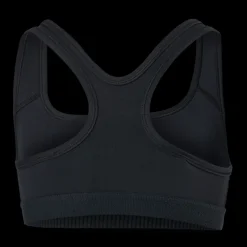 Nike Swoosh Big Kids' (Girls') Sports Bra BLACK/WHITE Svart