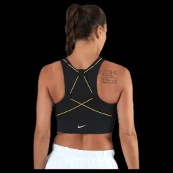 Nike Swoosh Icnclsh Pkt Bra Pd Black Svart Hot