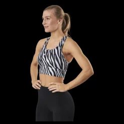 Nike Swoosh Icon Clash Bra Purple Flerfärgad Clearance